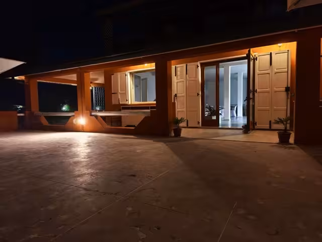 Vista esterna del Ristorante Al Laghetto